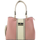 Bolso Tote Ted Lapidus Con Correa Ajustable Rosa