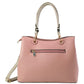 Bolso Tote Ted Lapidus Con Correa Ajustable Rosa