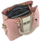 Bolso Tote Ted Lapidus Con Correa Ajustable Rosa