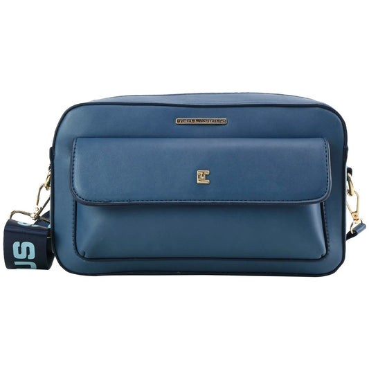 Bolso Crossbody Azul Para Mujer