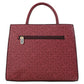 Bolsa Ted Lapidus Para dama VIno Tote Diseño Con Broche