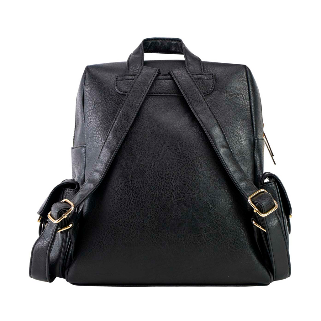 Mochila Chatties con Compartimentos color negro