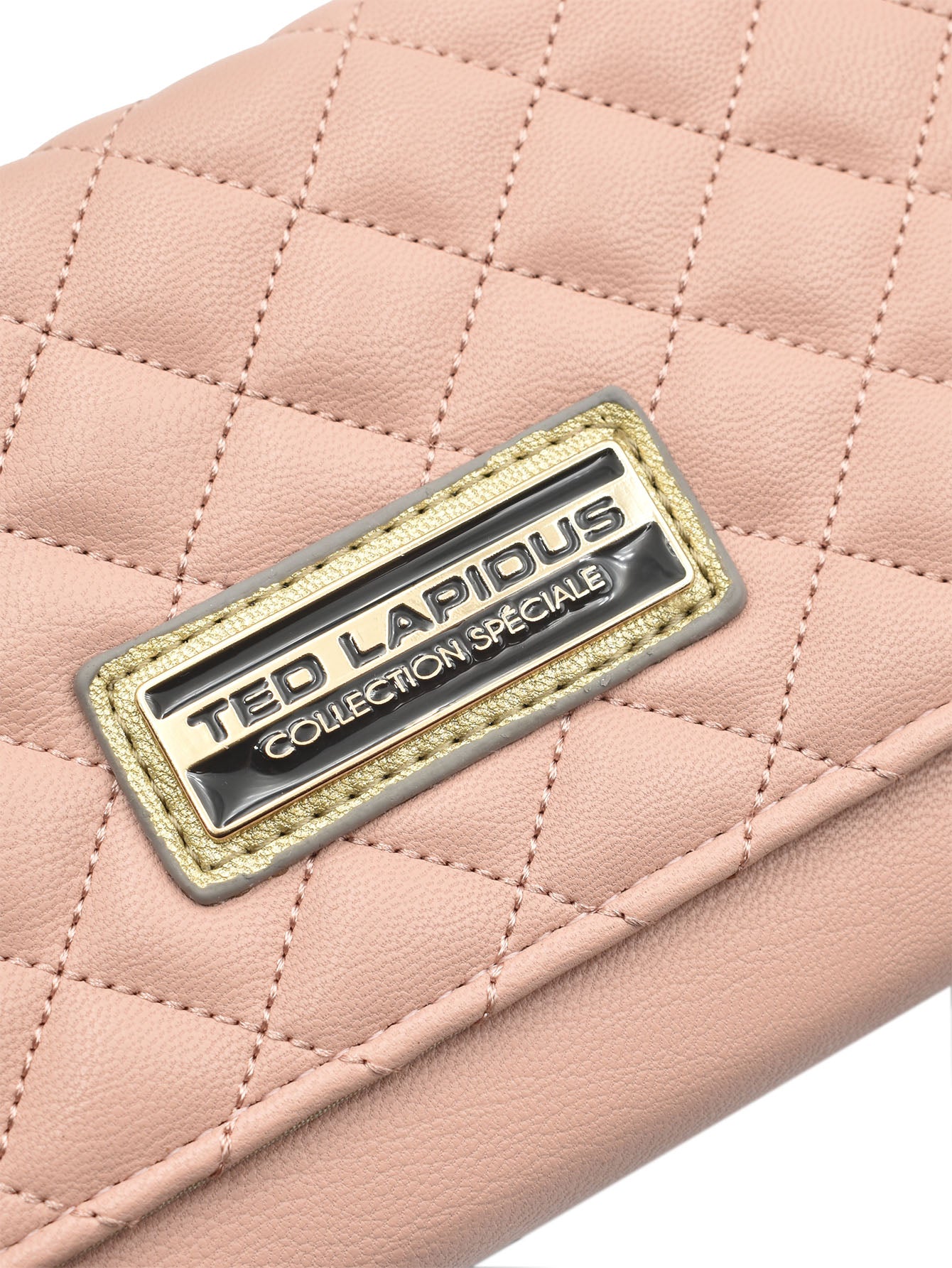 Cartera para dama Ted Lapidus Minimalista Rosa
