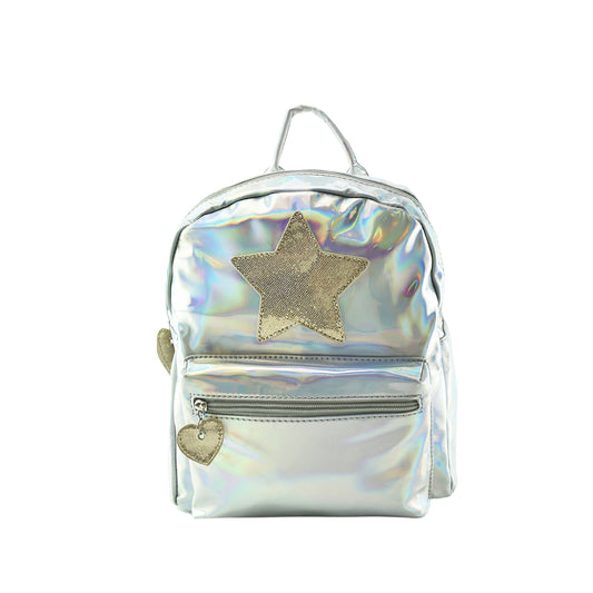 Backpack Para Dama Peschelle Estrella Silver