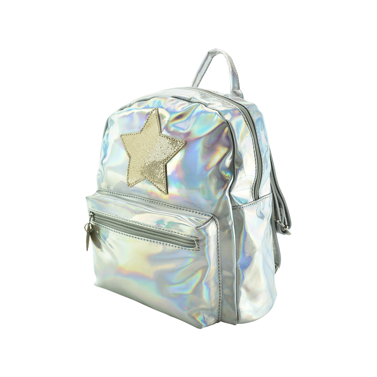 Backpack Para Dama Peschelle Estrella Silver