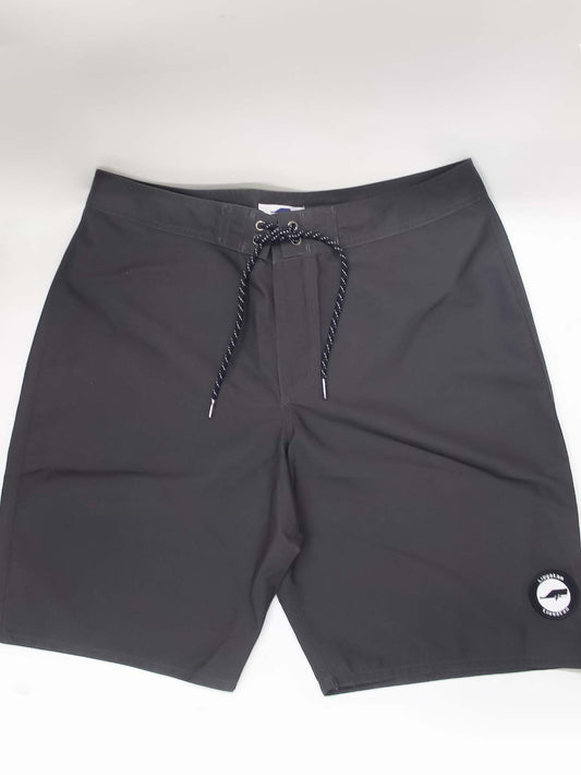 Traje De Baño Gris Oscuro Corto Playa Casual Para Hombre