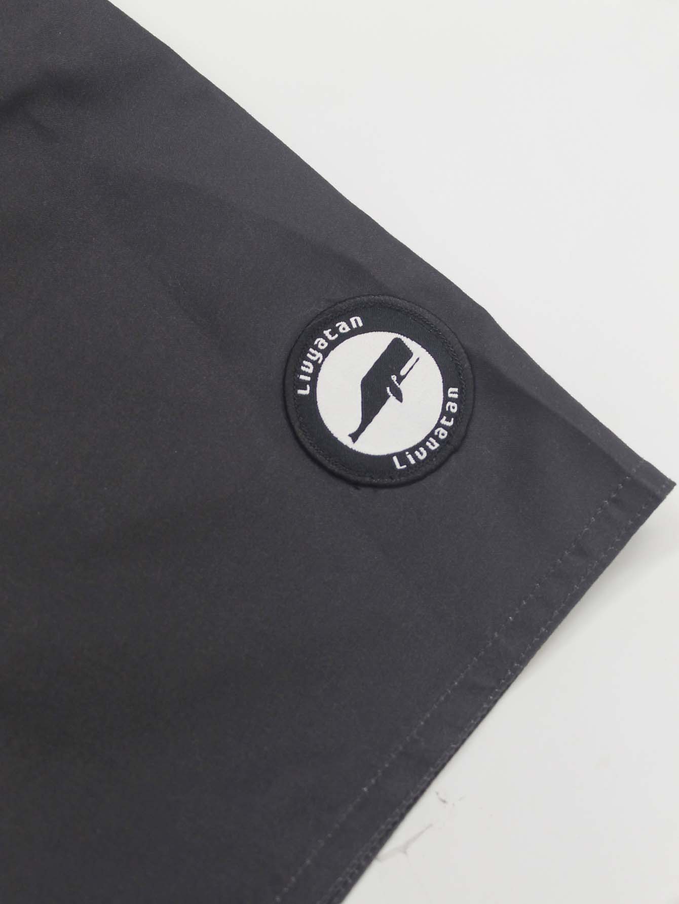 Traje De Baño Gris Oscuro Corto Playa Casual Para Hombre