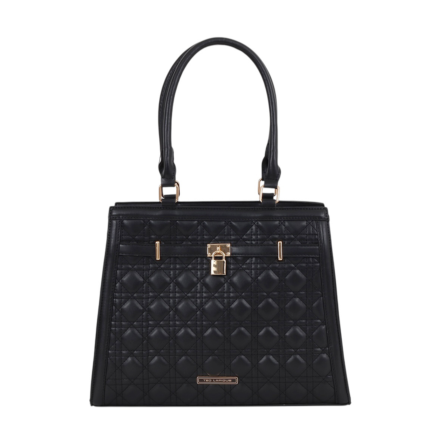 Bolsa Tote Elegante Ted Lapidus color Negro
