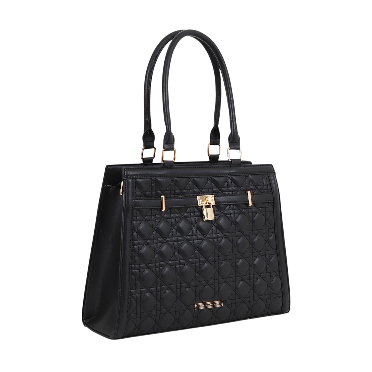 Bolsa Tote Elegante Ted Lapidus color Negro