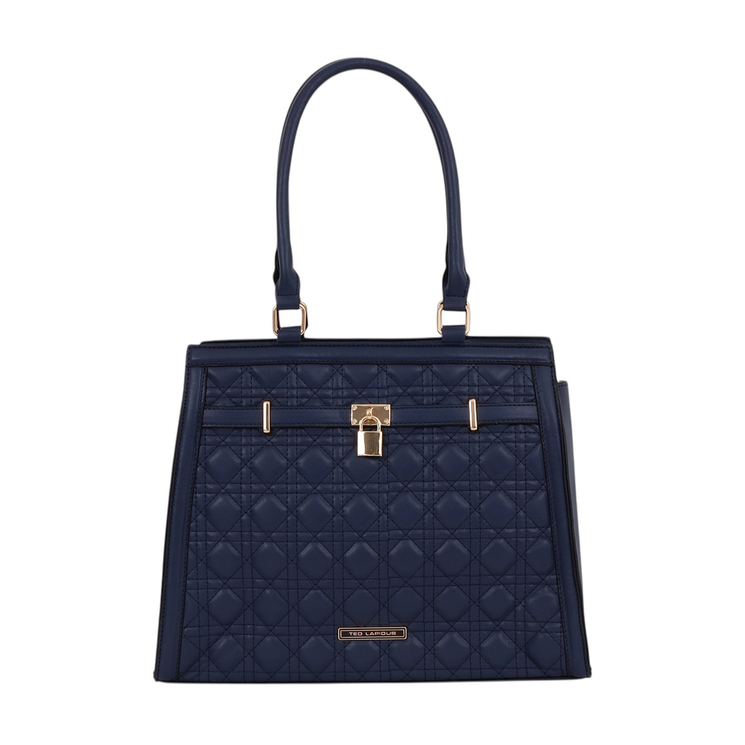 Bolsa Tote Elegante Ted Lapidus color Azul