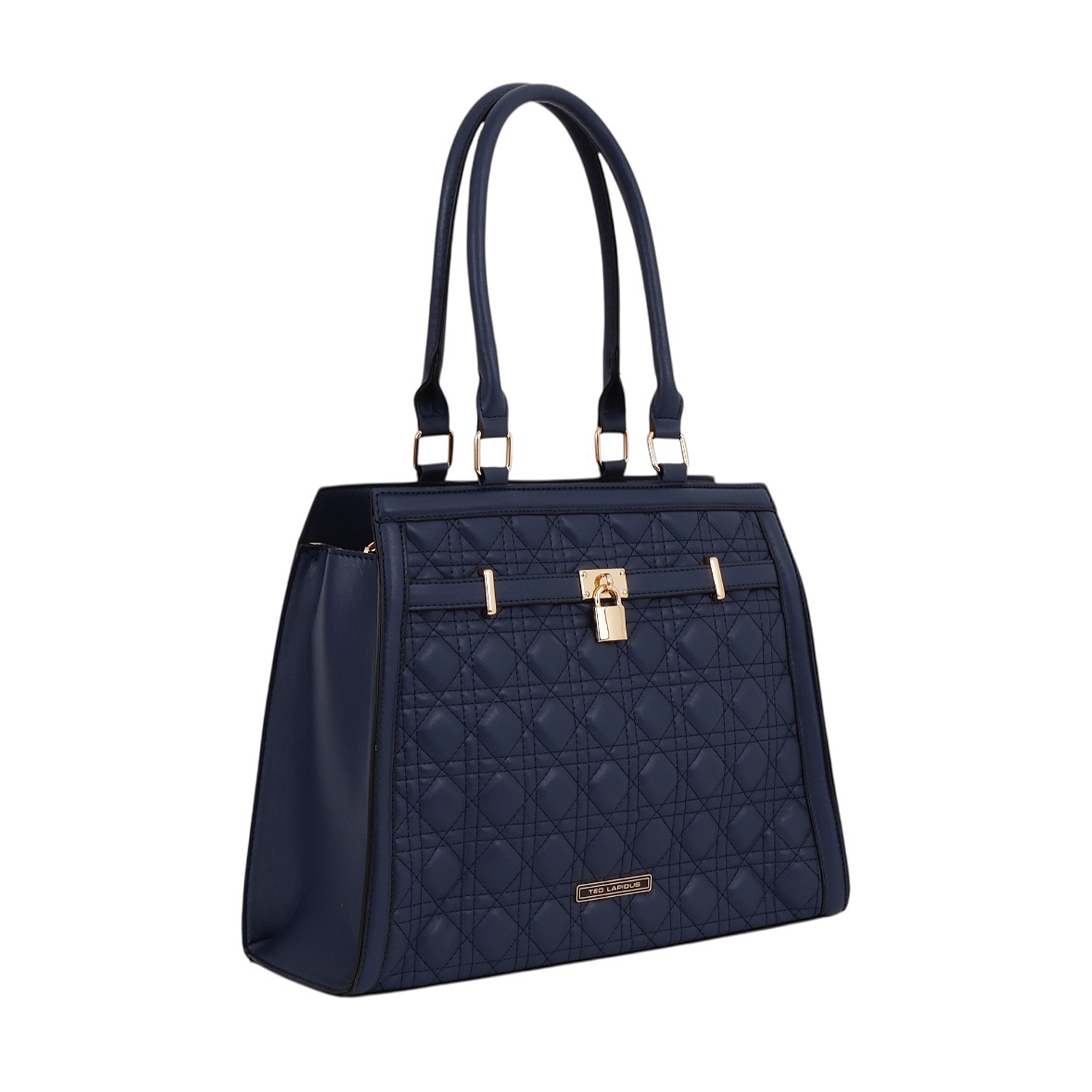Bolsa Tote Elegante Ted Lapidus color Azul