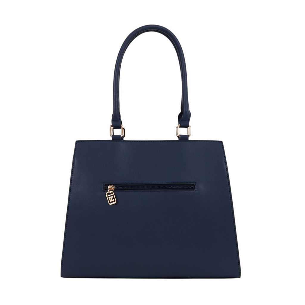 Bolsa Tote Elegante Ted Lapidus color Azul
