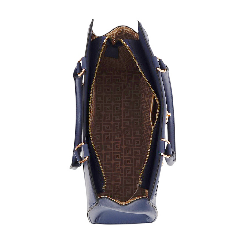 Bolsa Tote Elegante Ted Lapidus color Azul