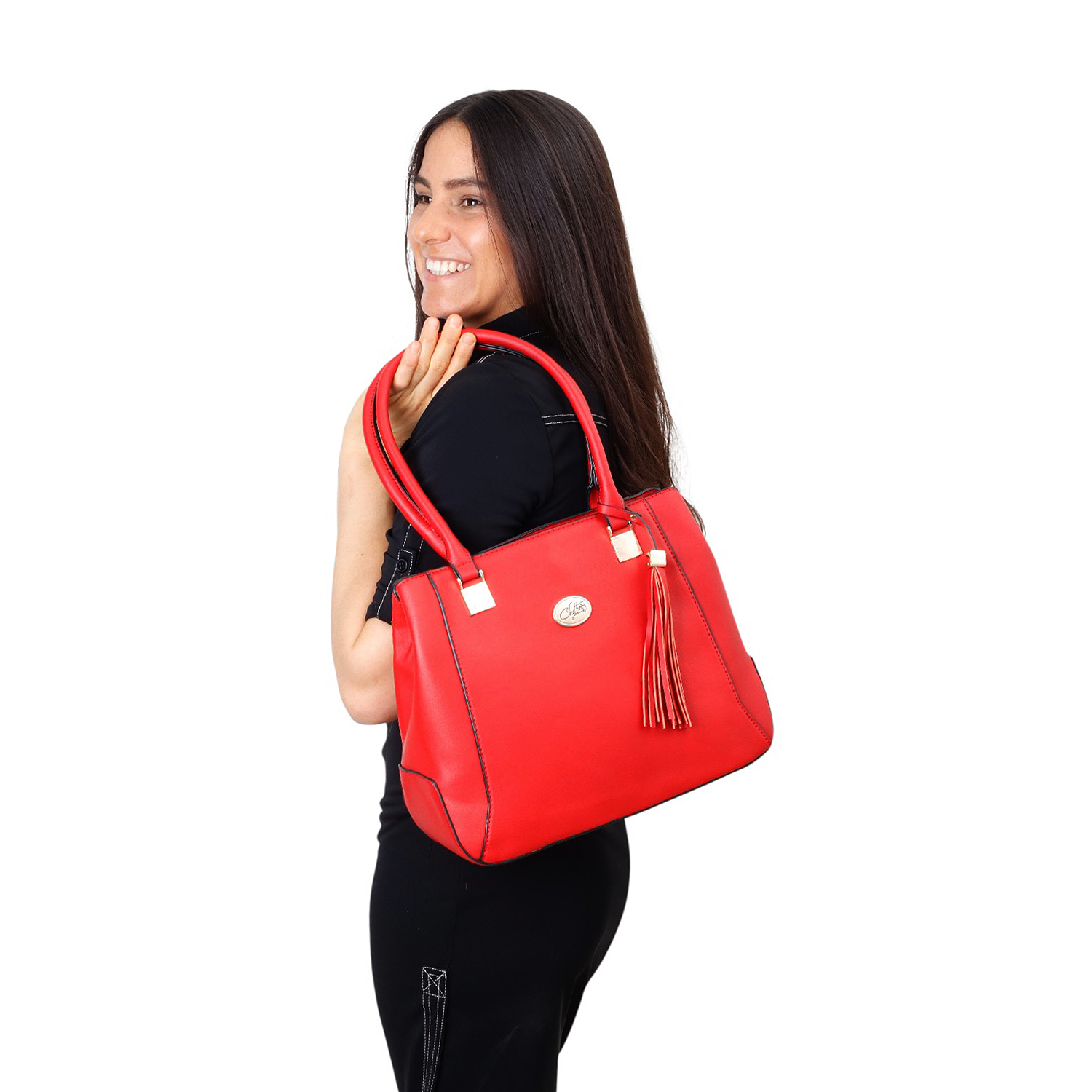 Tote Chatties Clásica con Decorativo