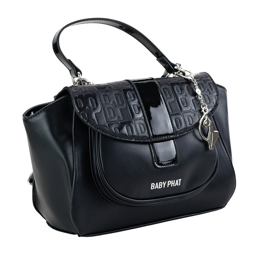 Satchel Baby Phat con Correa y Dije
