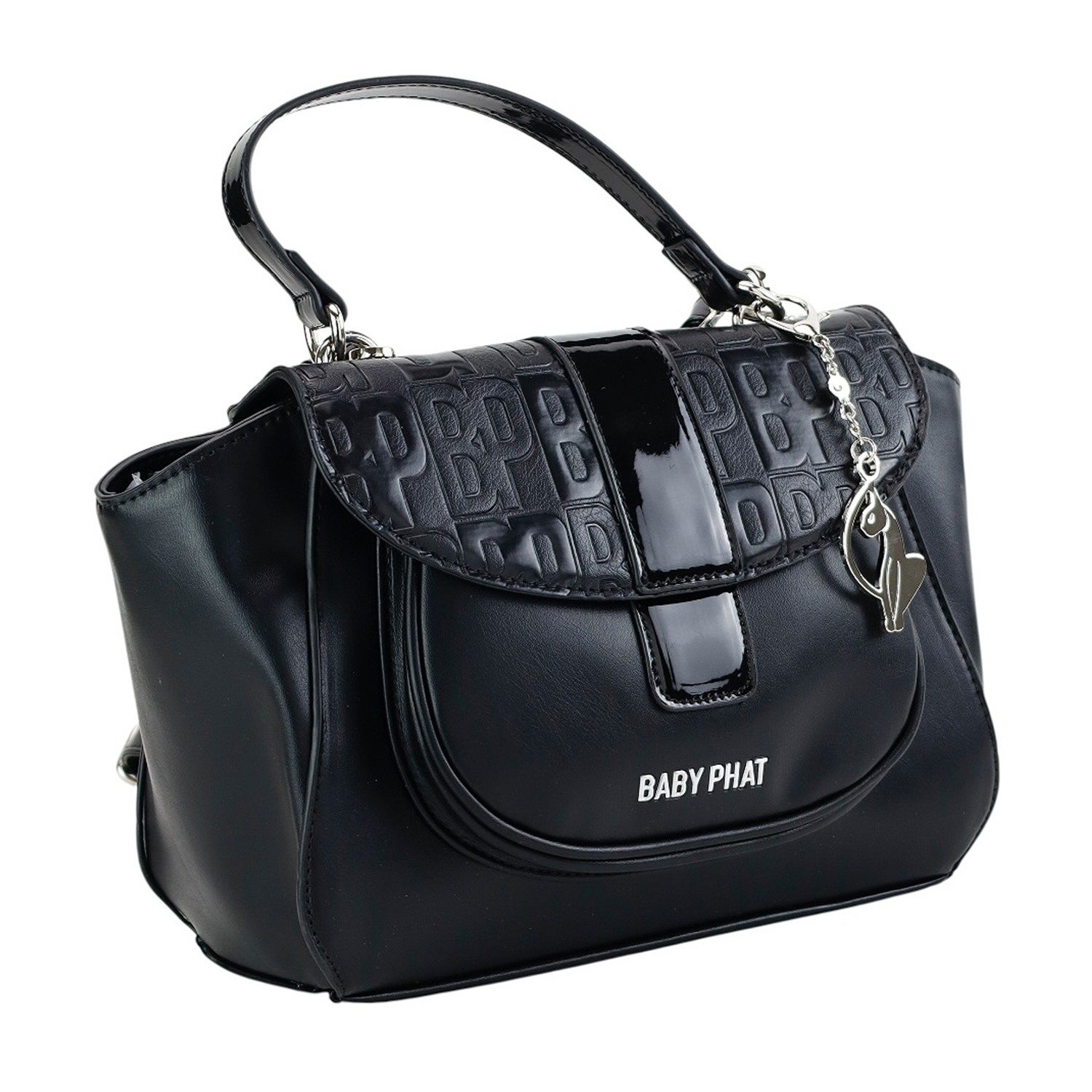 Satchel Baby Phat con Correa y Dije