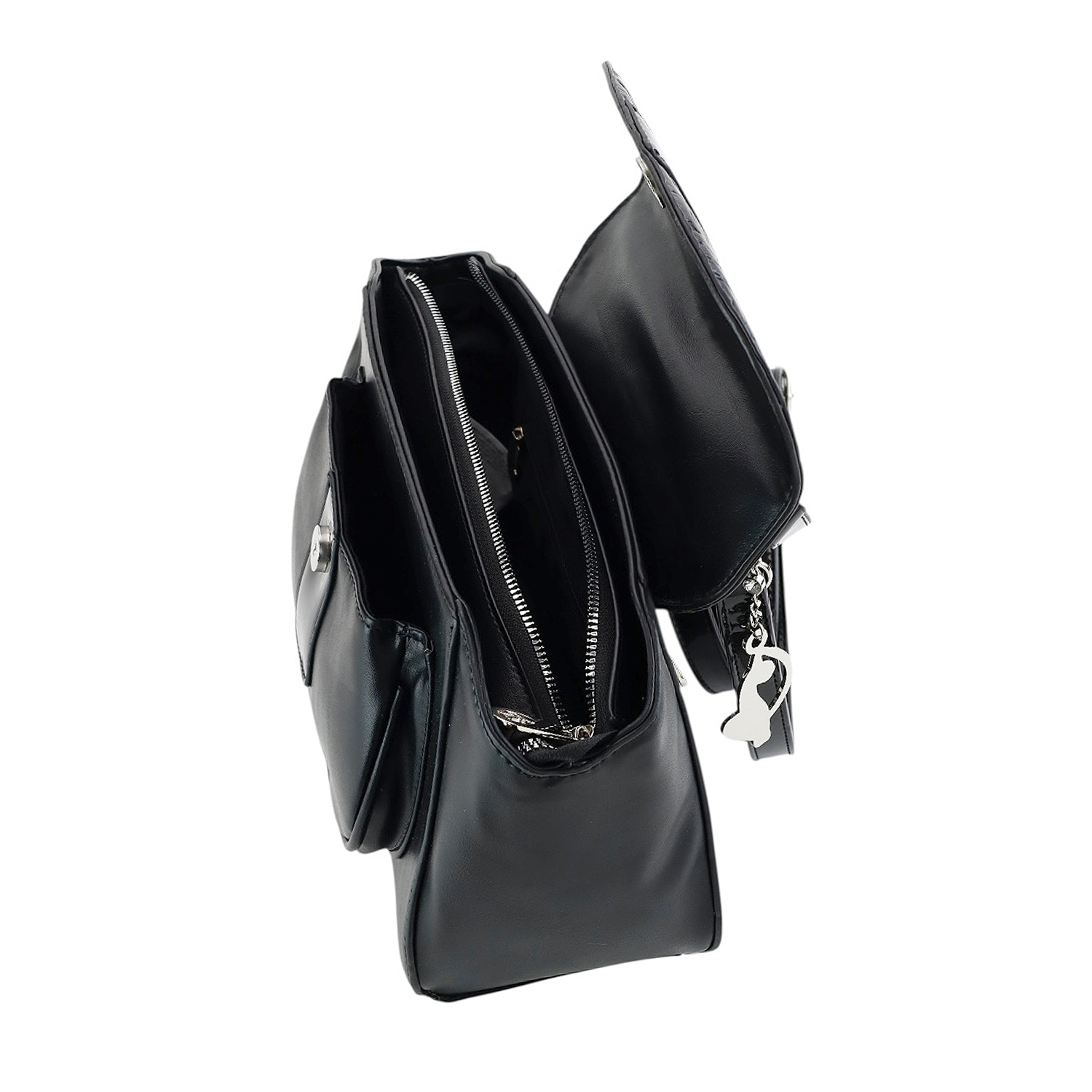 Satchel Baby Phat con Correa y Dije