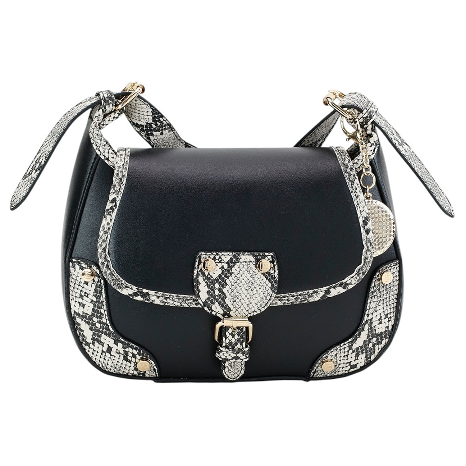 Tote Guy Laroche Detalles tipo Piel color negro