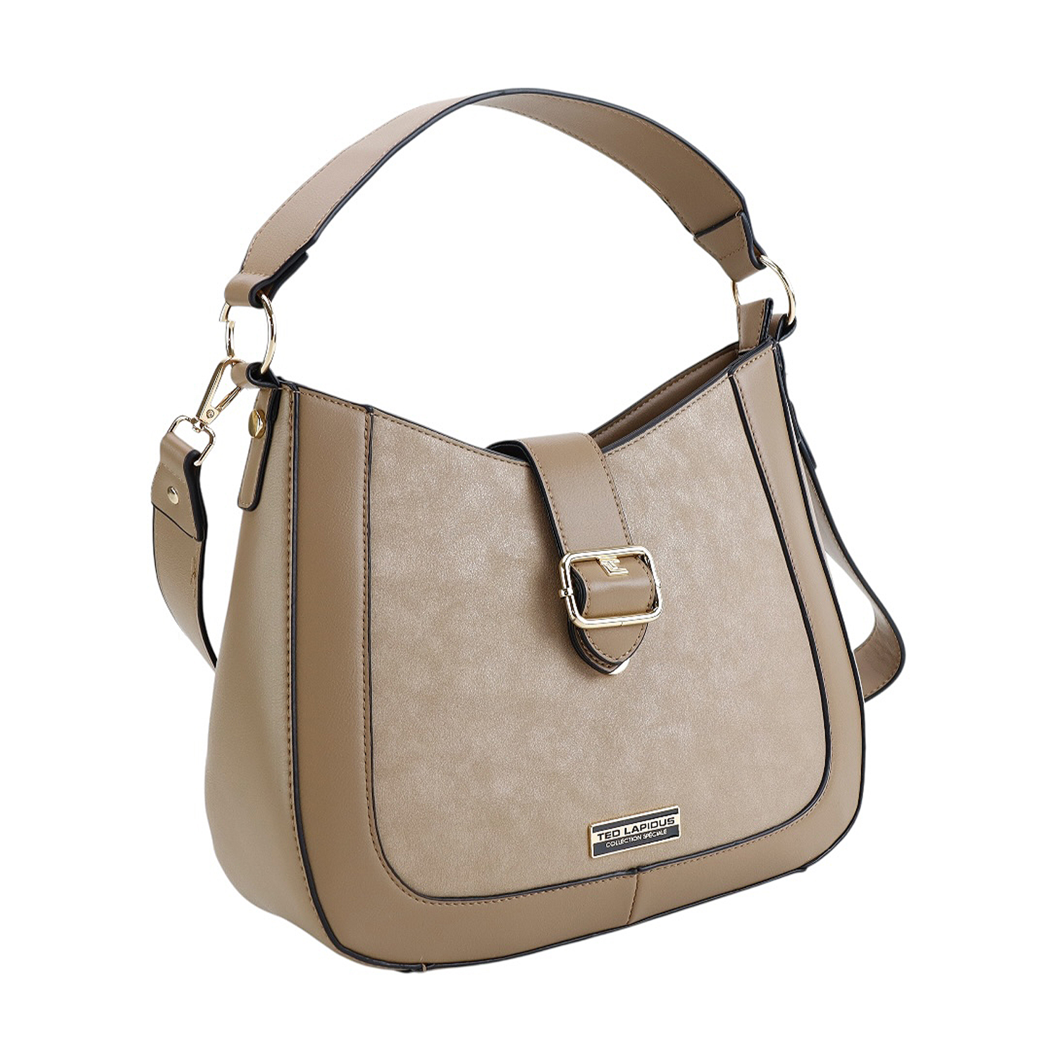 Satchel Ted Lapidus con Correa y Hebilla