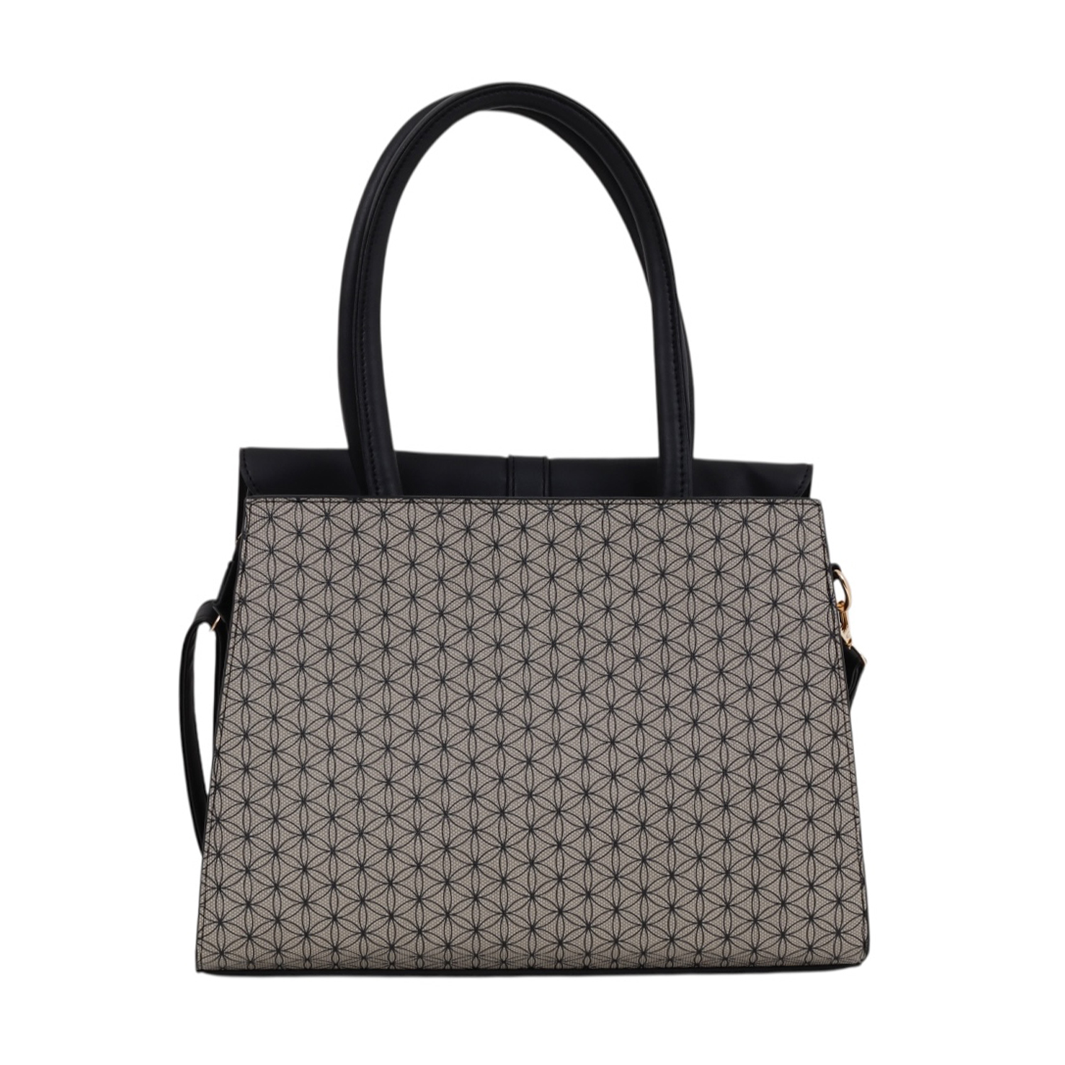 Bolsa tipo Satchel Ted Lapidus color Negro con Correa