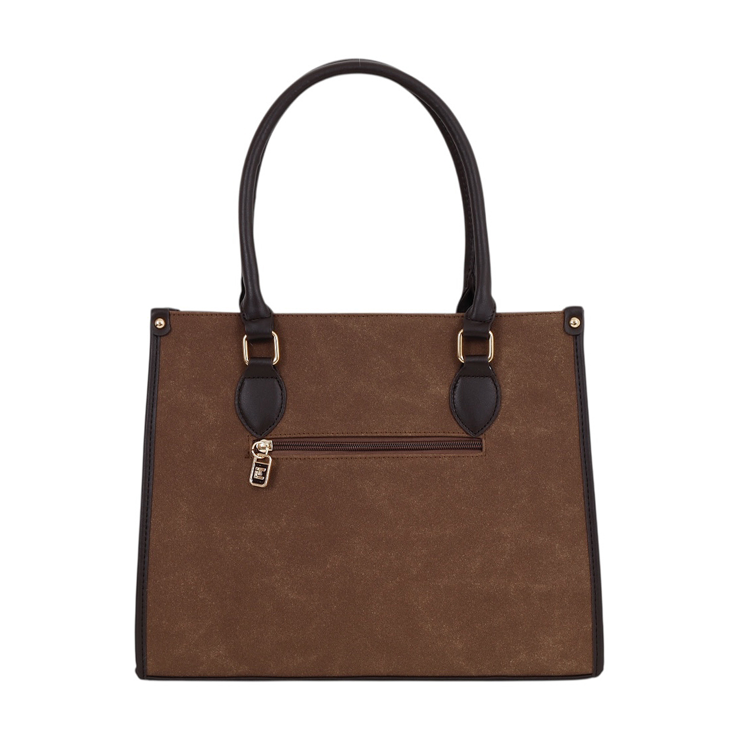 Bolsa Tote Ted Lapidus color Café