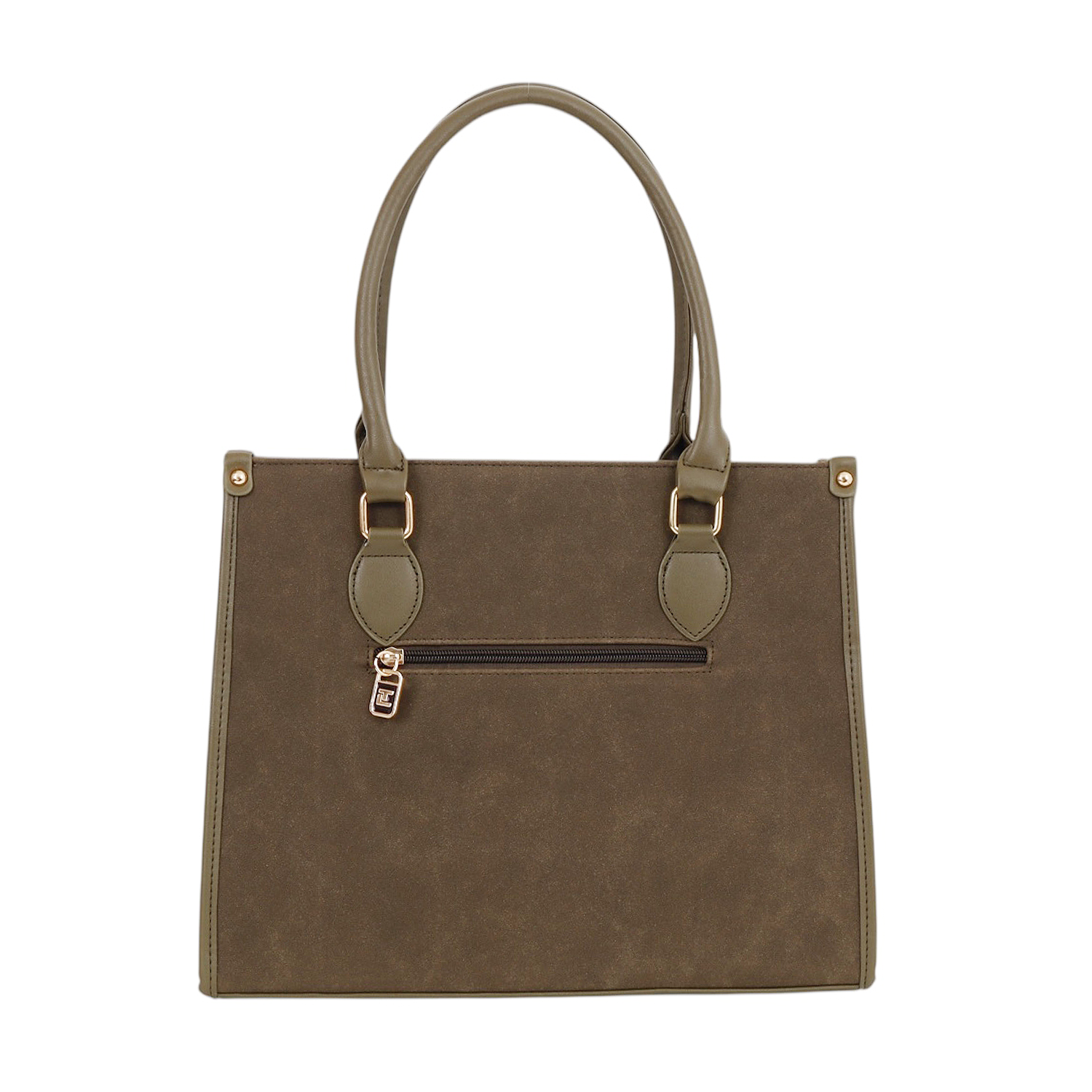 Bolsa Tote Ted Lapidus color Verde