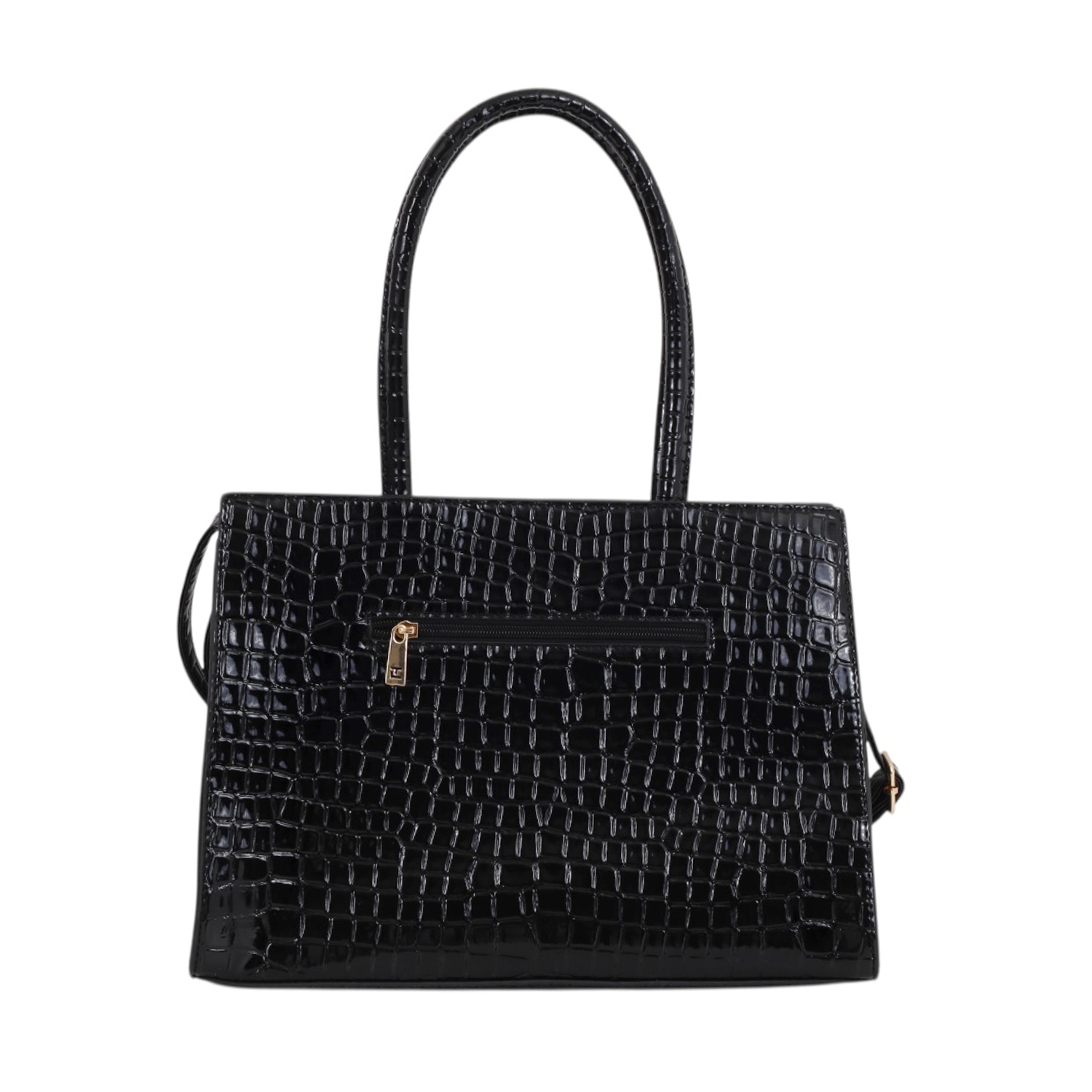 Bolsa Tote Ted Lapidus color Negro con Correa