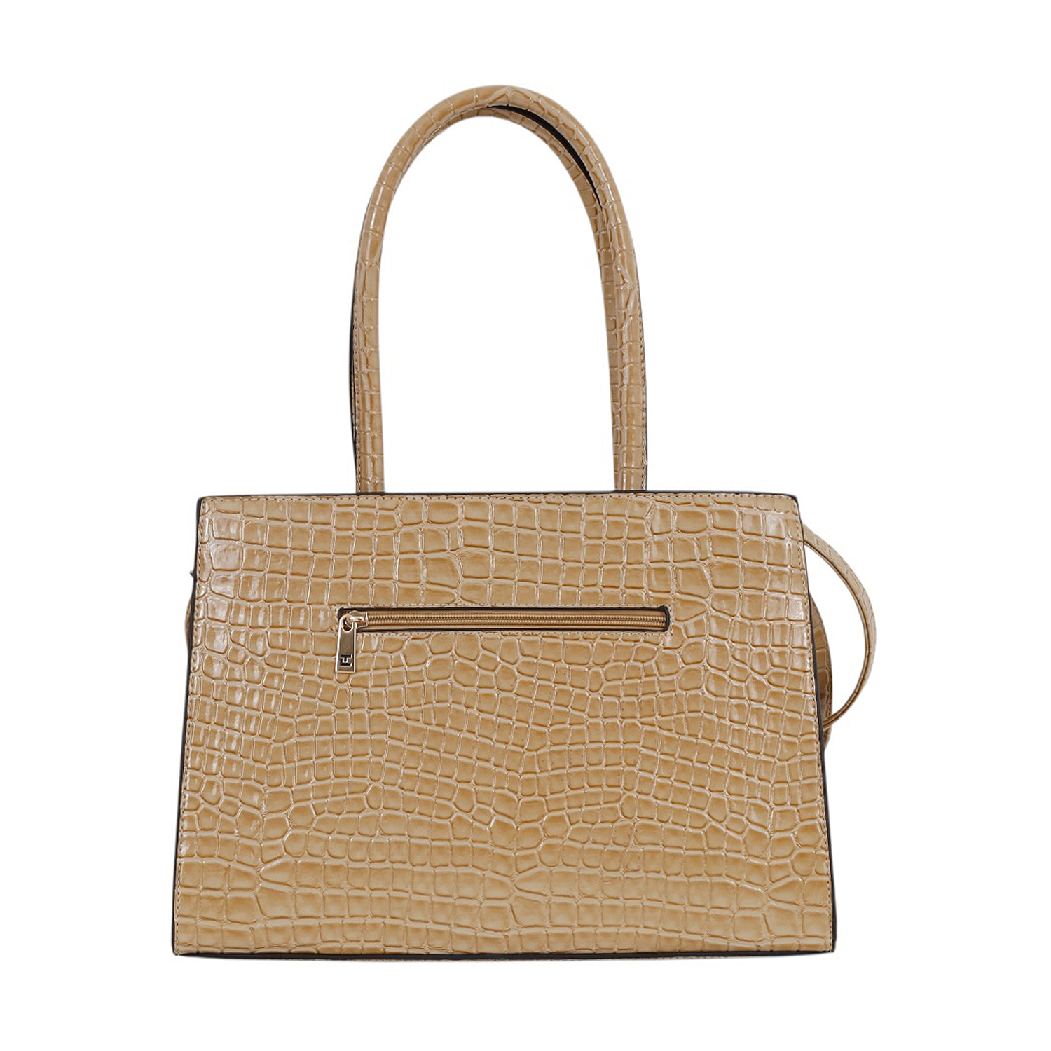 Bolsa Tote Ted Lapidus color Beige con Correa