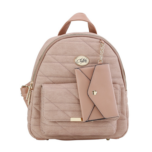 Mochila Chatties Redonda Lineas Costura