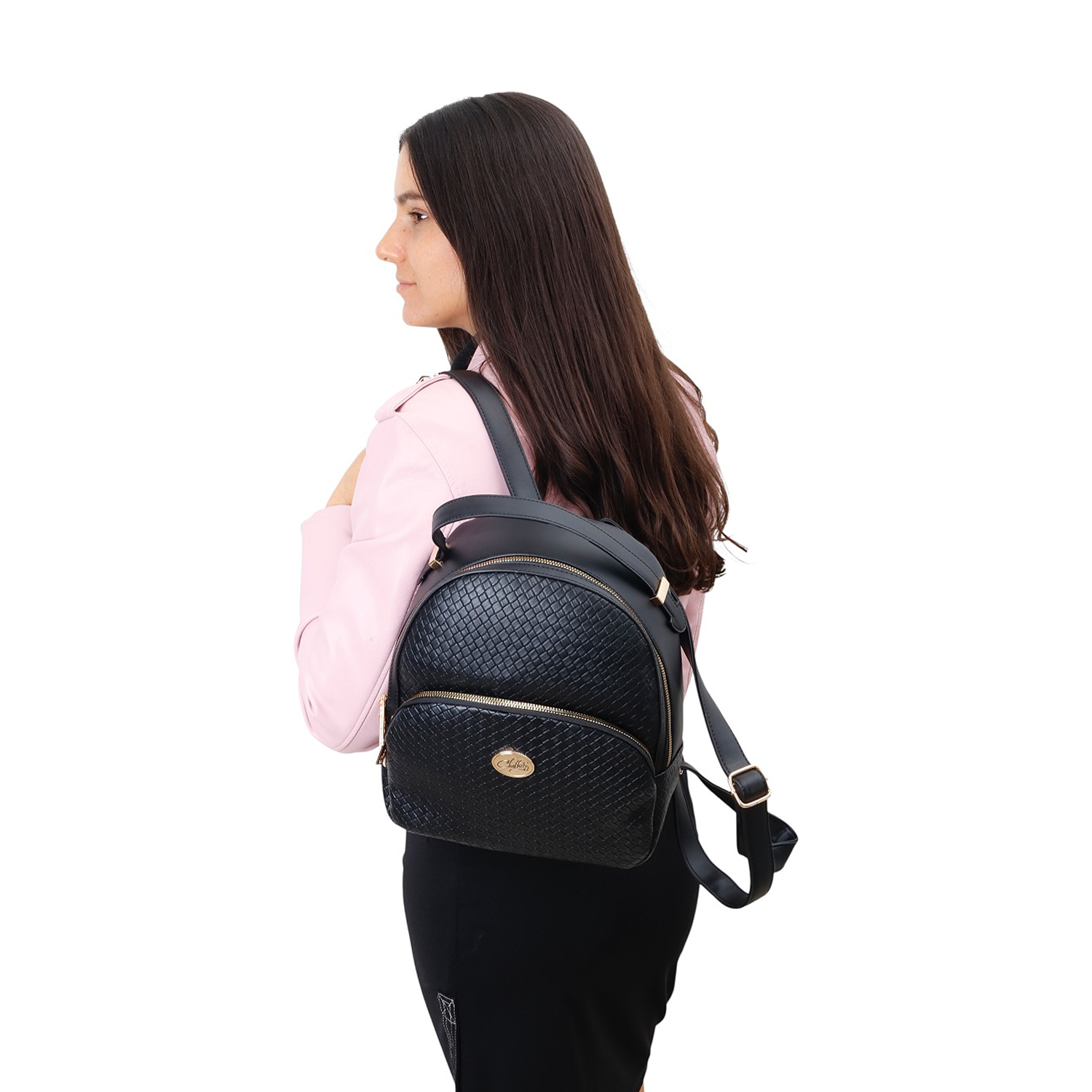Mochila Chatties Redonda con Textura