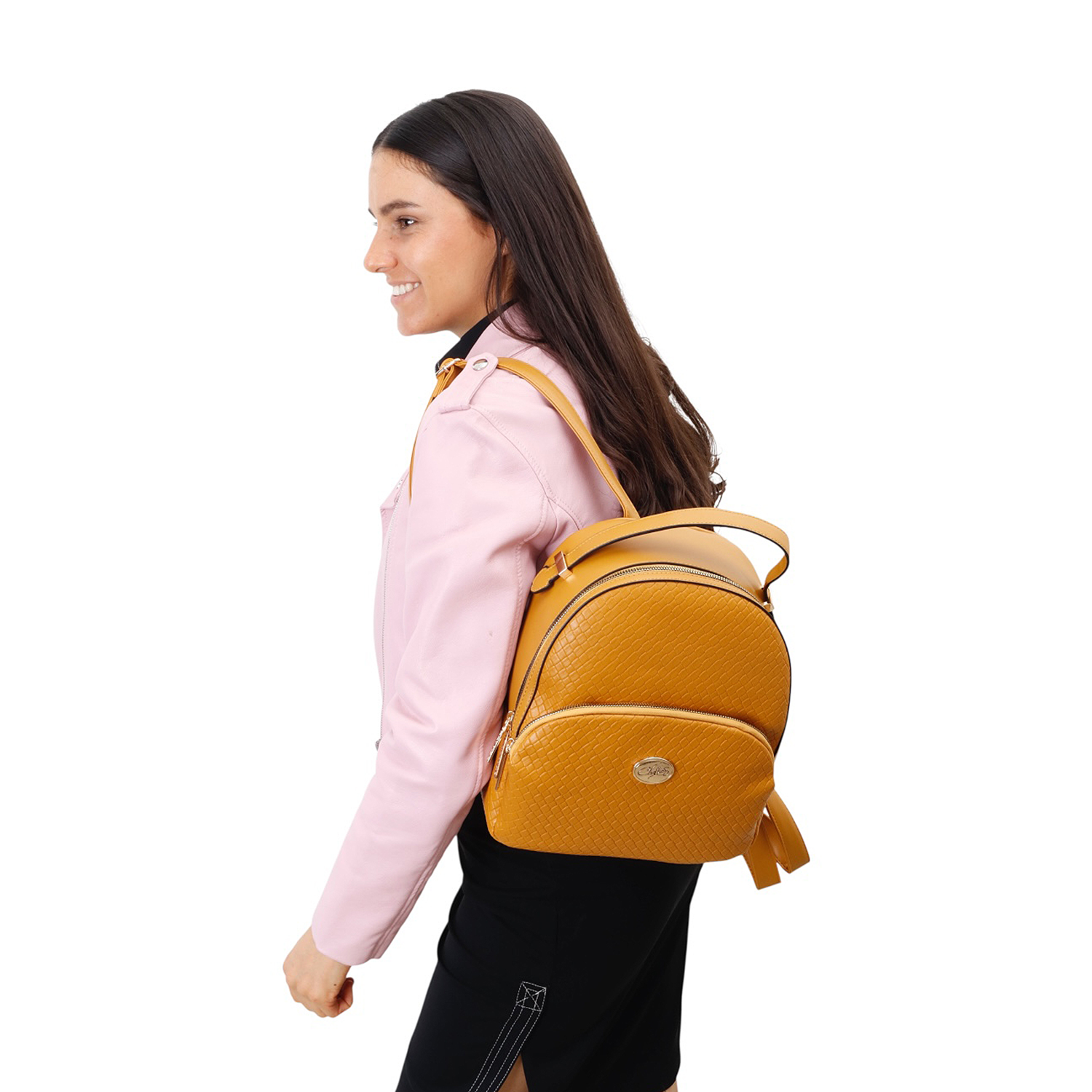 Mochila Chatties Redonda con Textura