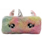 Lapicera Organizador De Peluche Afelpado Escolar Unicornio