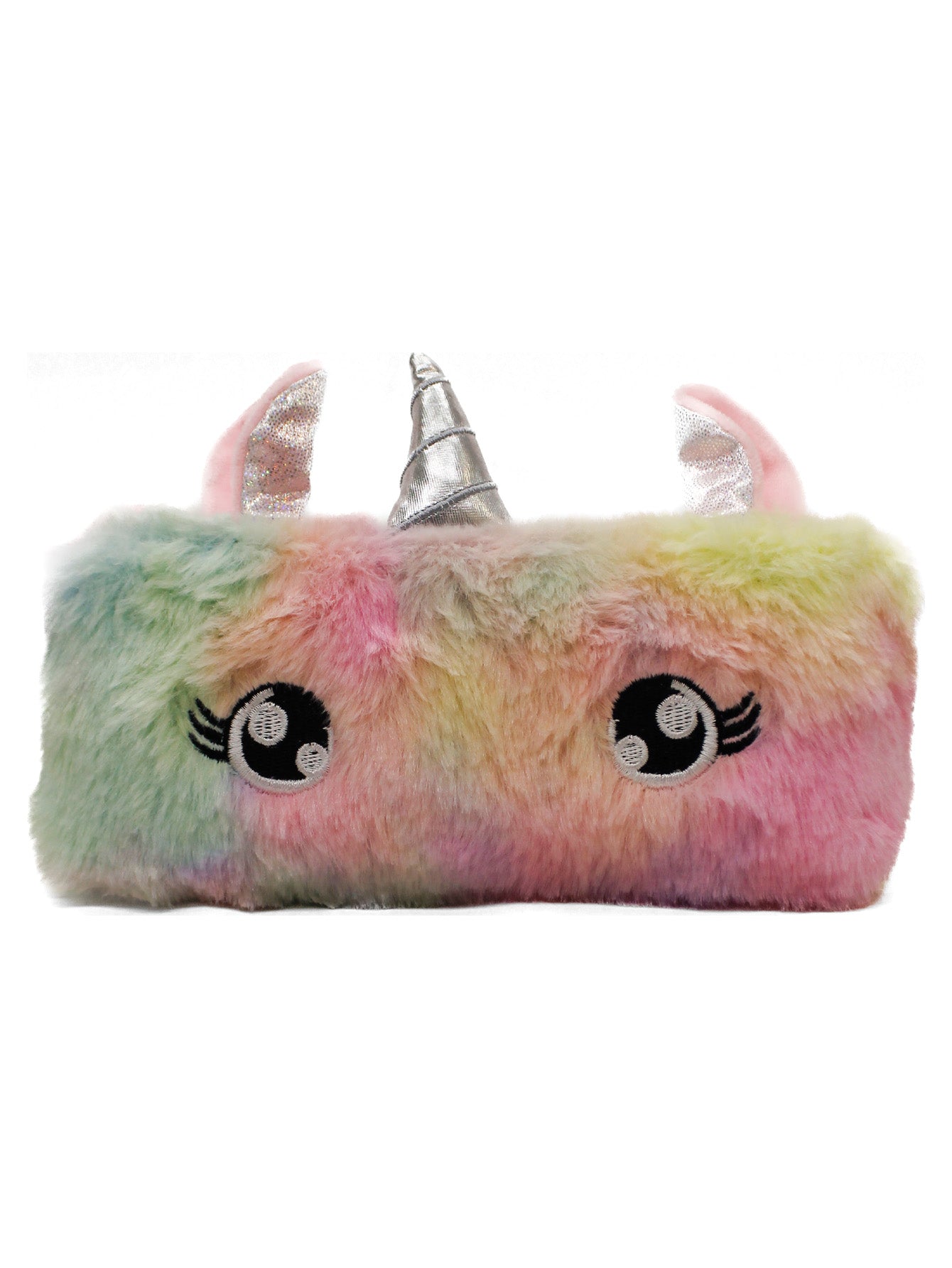 Lapicera Organizador De Peluche Afelpado Escolar Unicornio