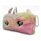 Lapicera Organizador De Peluche Afelpado Escolar Unicornio