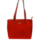 Elegante Bolso Tote De Hombro Rojo Lulu Para Mujer