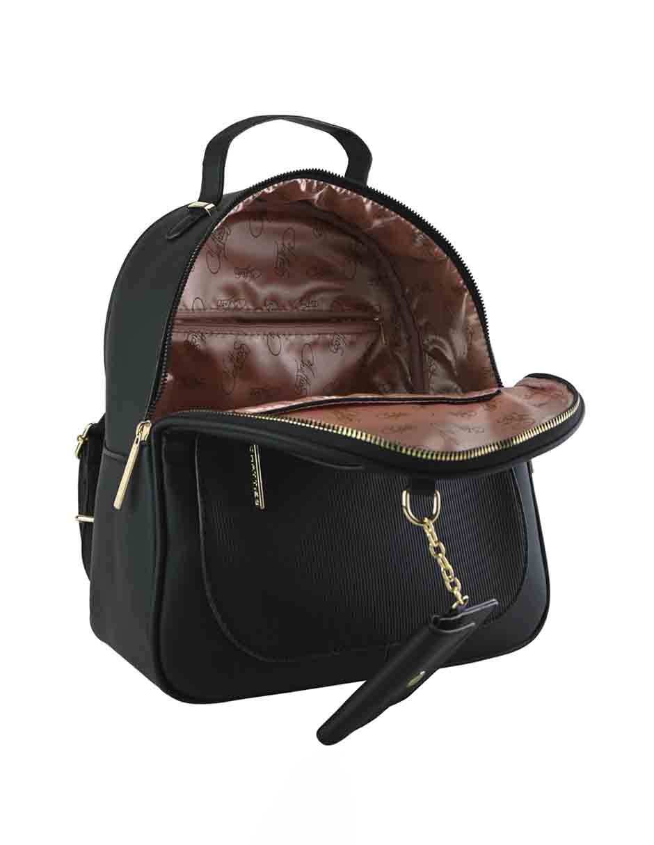 Bolsa Mochila para mujer color Negro con Monedero