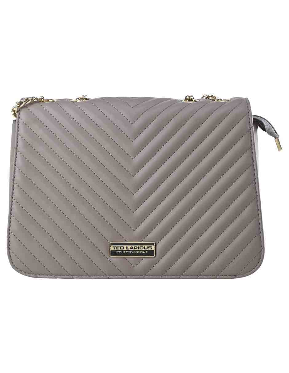 Crossbody Rosa Ted Lapidus Para Mujer Con Asas Amplias