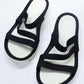Sandalias De Fondo Suave Para Dama Color Negro