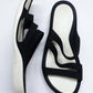 Sandalias De Fondo Suave Para Dama Color Negro