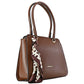Bolsa Tote Grande Para Mujer Ted Lapidus Color Café