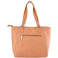 Bolso De Mano Minimalista Para Mujer Chatties Color Camello