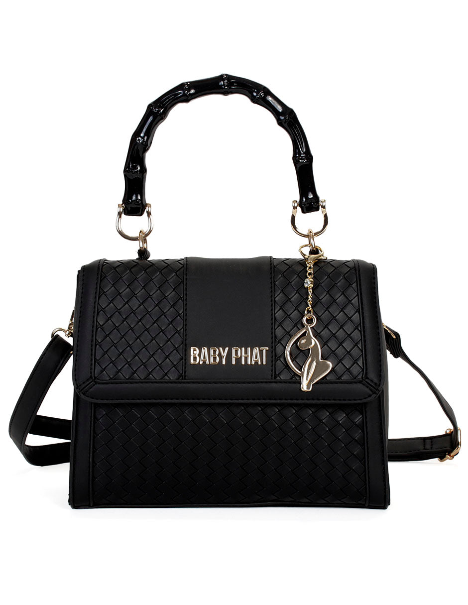 Bolso Bowling Color Negro Para Dama Baby Phat