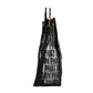 Bolsa [Baby Phat] tipo tote transparente con nombre de la marca estampado y monedero con correa color negro