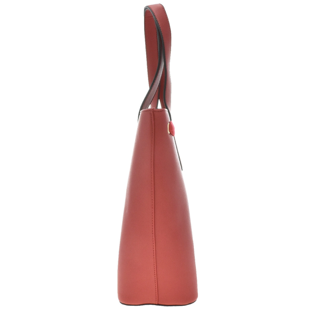 Bolsa [Chatties] tipo tote con pañuelo decorativo color rojo