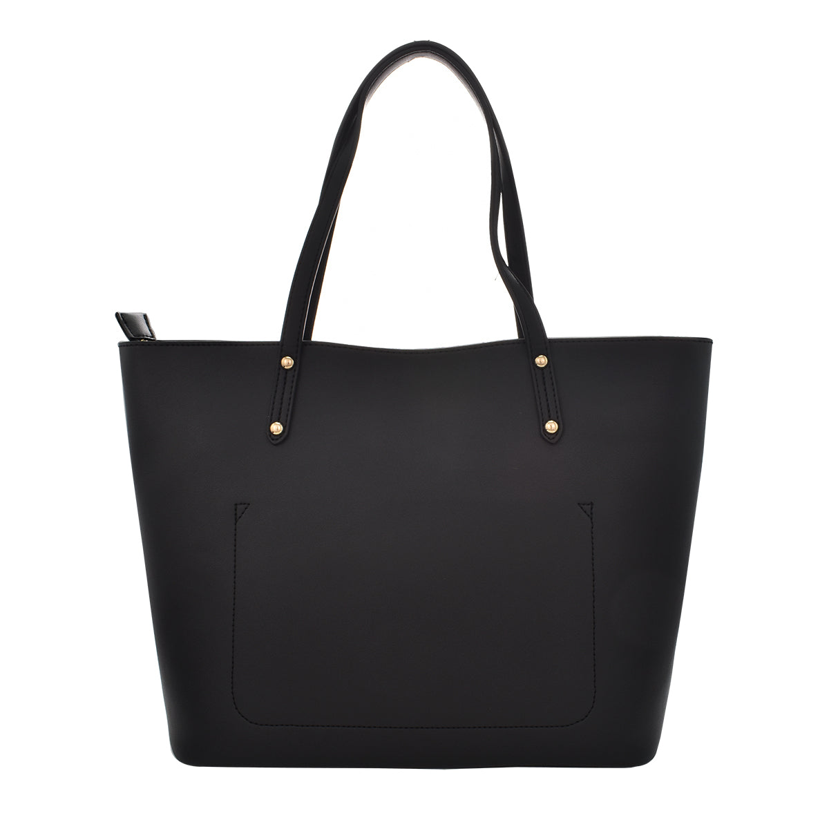Bolsa De Dama [Ted Lapidus] Diseño Frontal Color Negro