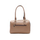 Bolsa Marca Chatties Tipo Bowling Color Gris Pardo