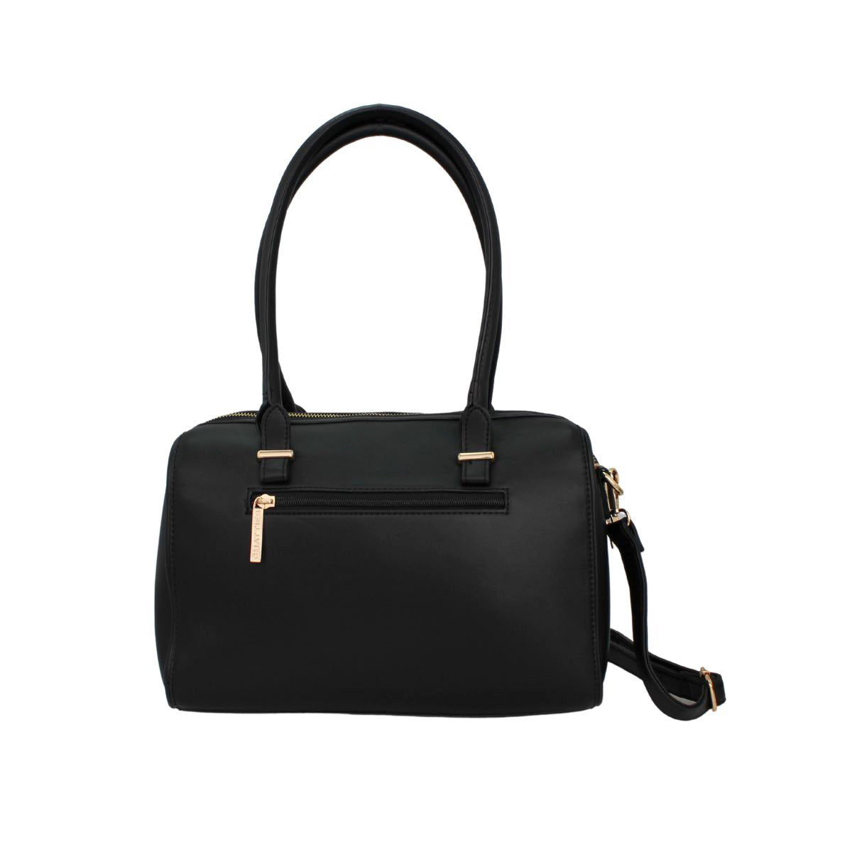 Bolsa Para Dama Tipo Bowling Diseño En Color Negro [Chatties]