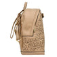 Mochila Backpack Chatties Corte Laser Gris Pardo