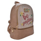 Mochila Backpack (Lulu) Con Estampado Frontal