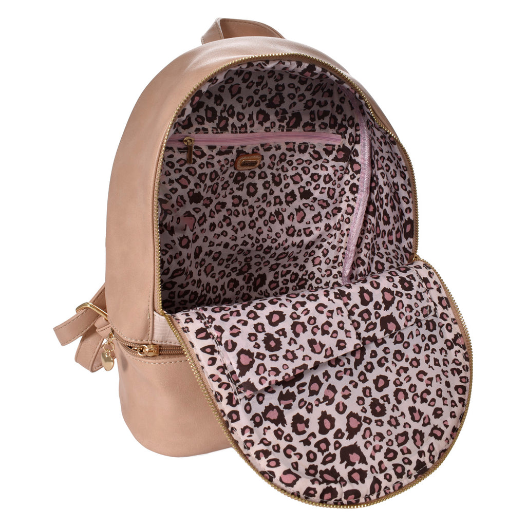 Mochila Lulu con Estampado Be positive